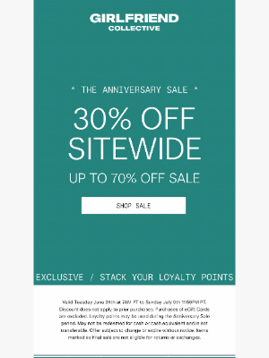 Girlfriend Collective - Price Drops End Tomorrow