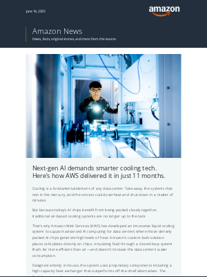 Amazon - Inside Amazon’s liquid cooling breakthrough for next-gen AI computing