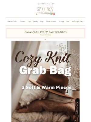 Spool No.72 - Grab Bags are Back!