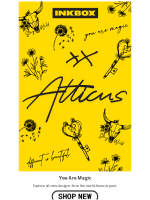 inkbox - ATTICUS X INKBOX 🖤