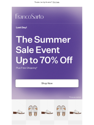 Franco Sarto - Now Trending: White Haute + Up to 70% Off