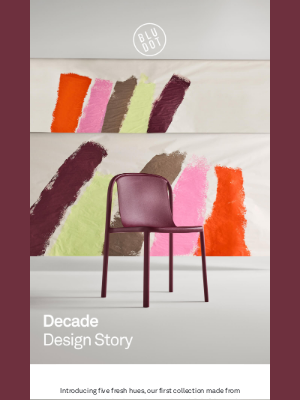 Blu Dot - The design behind our Decade Chair.