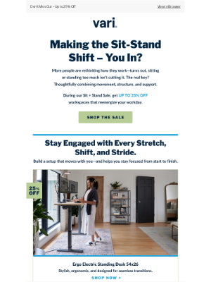 VARIDESK - 🔑 The Key to Your Best Work