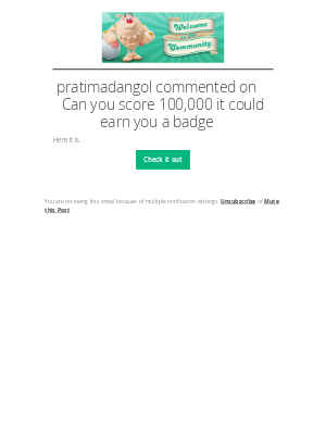 King - [King Community] pratimadangol commented on 💫 Can you score 100,000 it could earn you a badge 💫