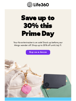 Tile, Inc - Prime Day deals are LIVE!