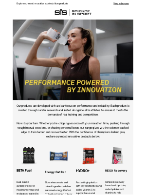 Science in Sport (United Kingdom) - Trusted by Champions. Designed for You.