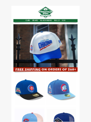 Wrigleyville Sports - Top Off Your Game Day Fit: New Cubs Headwear 🧢