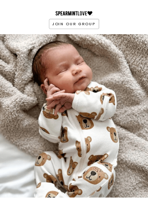 Spearmint Ventures  Llc - must-have baby print 🐻