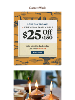 Garrett Wade - [Friends & Family Sale] LAST DAY!