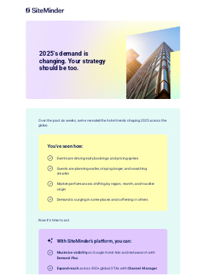 SiteMinder - The data is in. Now adapt or fall behind