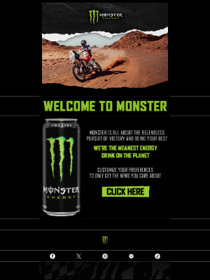 Monster Energy - Welcome to the Team