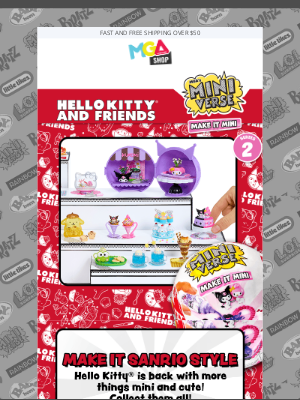 Little Tikes - Miniverse x Hello Kitty® and Friends