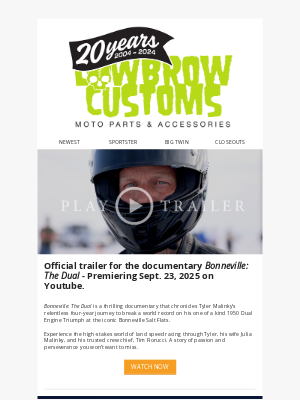 Lowbrow Customs - Bonneville: The Dual 📺 Official Trailer