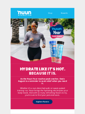 nuun hydration - The Nuun Year Is Heating Up 🔥