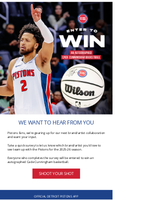 Detroit Pistons - Which Pistons collab was your favorite?