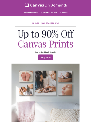 Canvas On Demand - Print What Matters Most