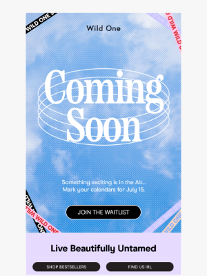 Wild One - COMING SOON