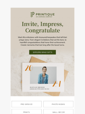 Printique - Honor your graduate