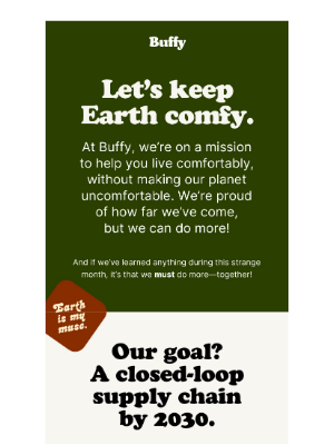 email design for earth Day by Buffy