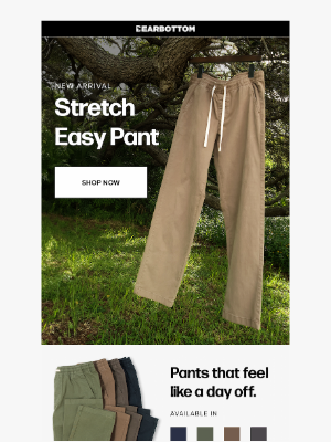 Bearbottom Clothing - NEW ARRIVAL: Stretch Easy Pant