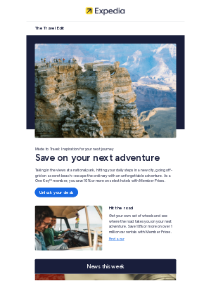 Expedia - Escape the ordinary on your next adventure