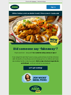 Asda - Tasty new midweek recipes have arrived!