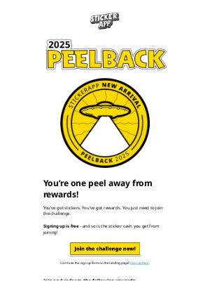 StickerApp - Don’t miss out on your first $5!