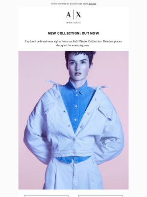 Armani Exchange - New Arrivals Have Dropped
