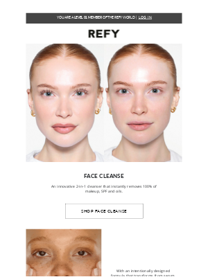 REFY - Introducing Face Cleanse