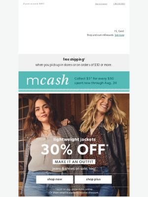 Maurices - Open for 3 fun deals on now 🛍️