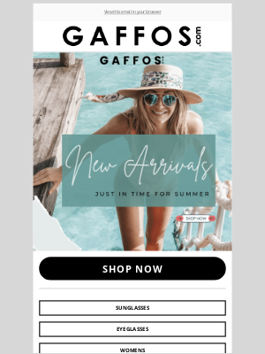 Gaffos - Fresh Picks for Sunny Days – Explore Our New Sunglasses!😎
