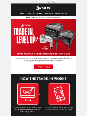 Srixon - Trade In and Level Up Your Game | Srixon