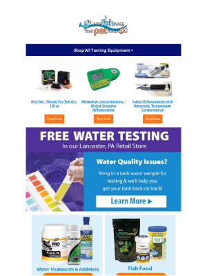 That Pet Place - Water Quality Issues? We Can Help!