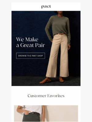 PACT Apparel - “Dream Pants!” - Debra