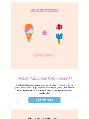 Easton Slowpitch - Something Sweet Drops 9/18 👻
