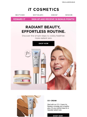 IT Cosmetics - Ready for Radiant Skin? Your New Routine Awaits!