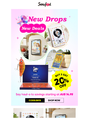Soufeel Jewelry (Australia) - 🔥New Drops, New Deals-Say haul-o to savings starting at AU$14.95⭐