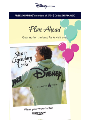 Disney - Pack for your perfect Disney Parks visit