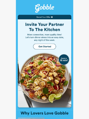 Gobble - Bring Your Partner to the Kitchen!