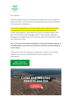 The Wilderness Society - New analysis: what’s driving QLD’s deforestation crisis?