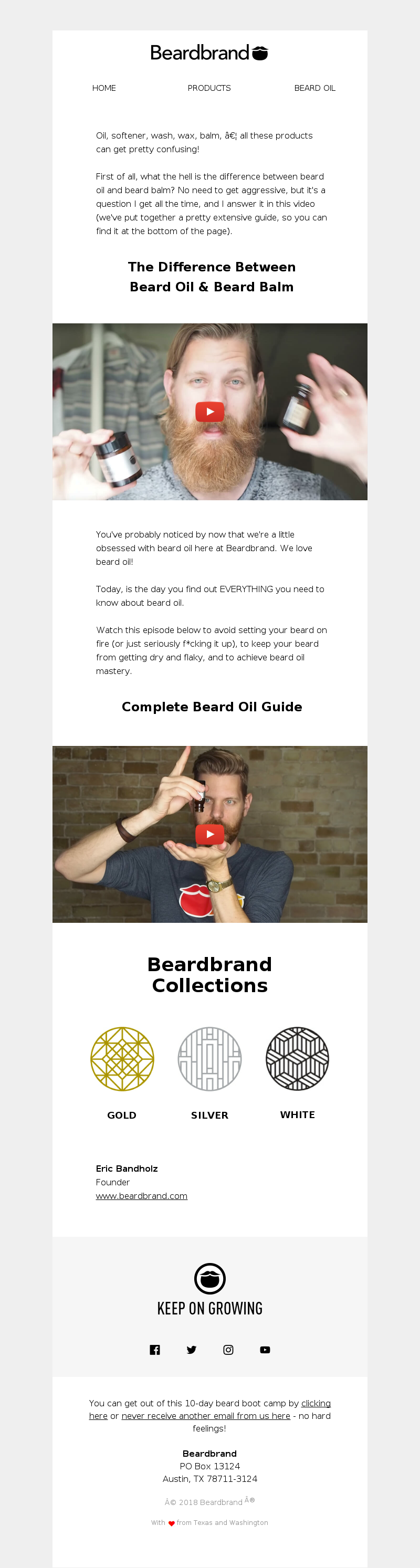 Beardbrand - [Day 2] All about beard oil