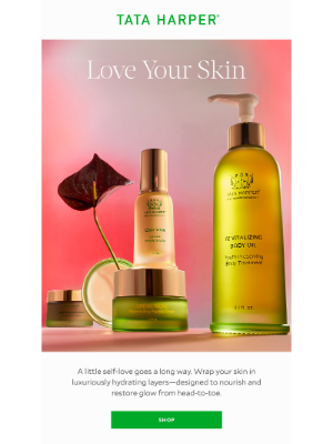 Tata Harper Skincare - Love Your Skin 💚