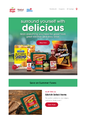 Giant Eagle - Enjoy Sizzling Summer Savings ☀️