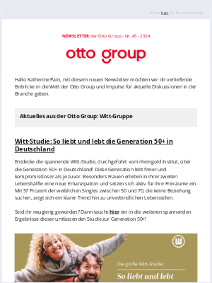 otto_jobs (Germany) - Witt-Studie: So liebt und lebt die Generation 50+ in Deutschland