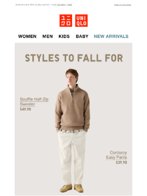 UNIQLO - The Fall Edit