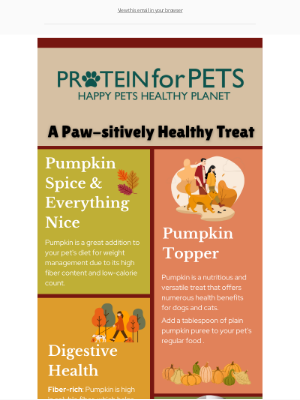 Pet Pros - Pumpkin: A Paw-sitively Healthy Treat