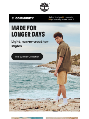 Timberland - New Shoes Made For Weekends.