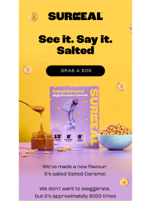 Surreal (United Kingdom) - 🚨 New flavour time 🚨