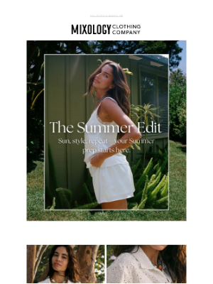 Mixology Clothing Co - Summer Starts in Your Cart