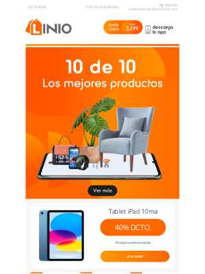 Linio México - ¡Los + vendidos de la semana!🤩